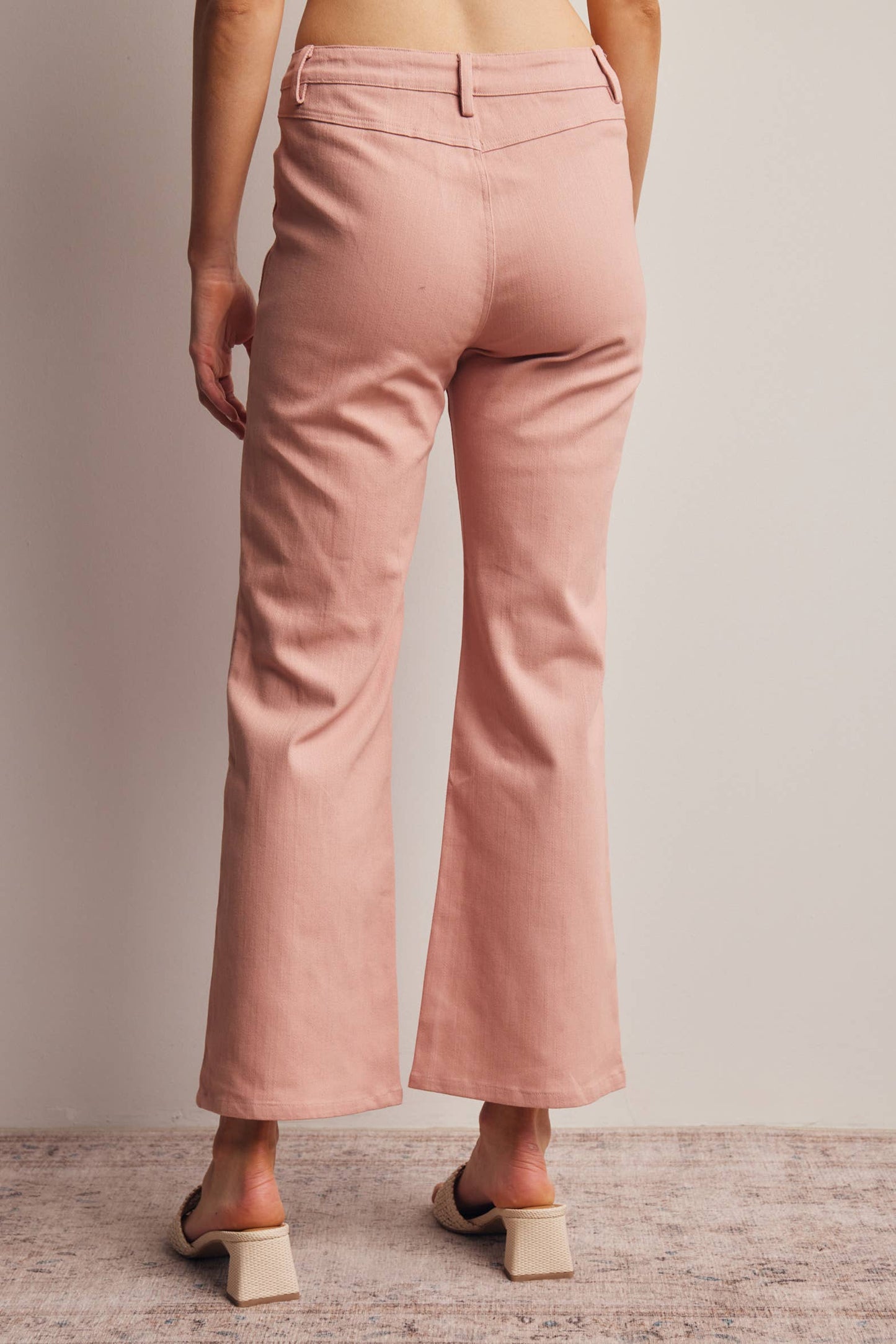 Twill Straight Pants
