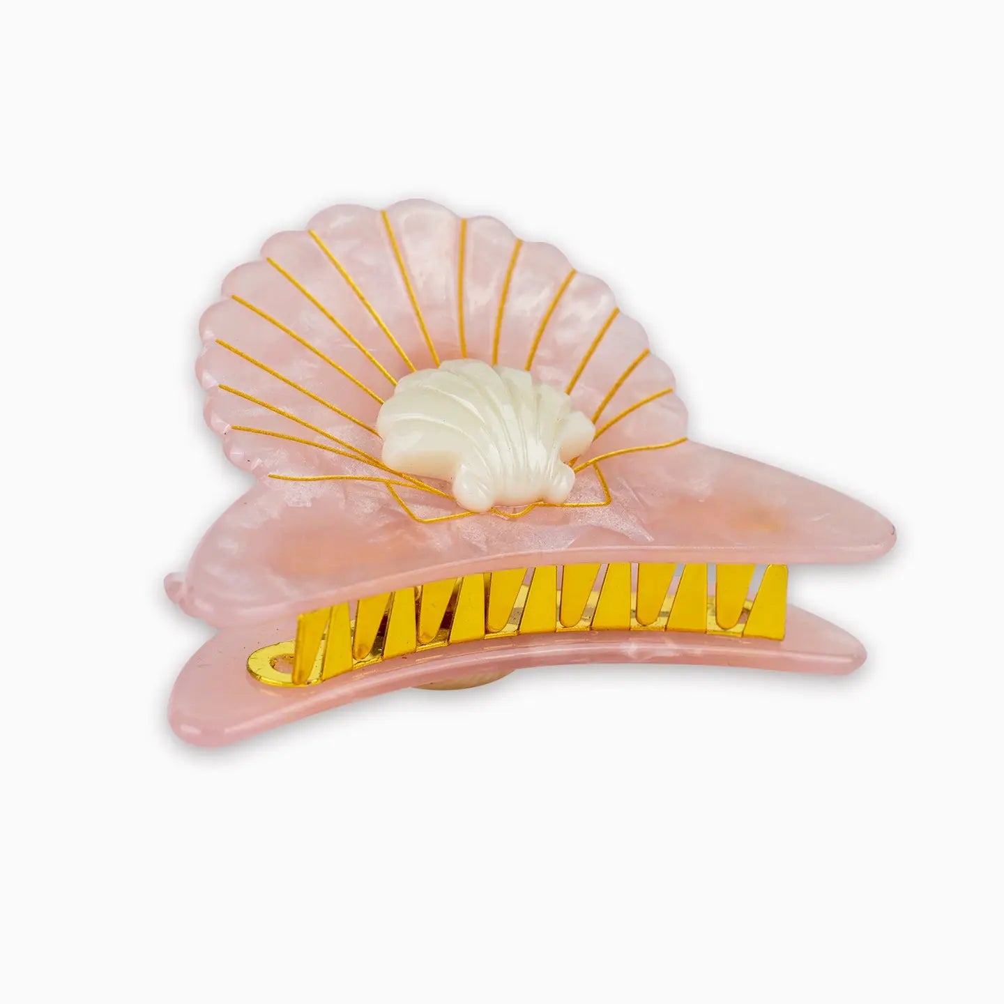 Beach Mermaid Seashell Hair Claw Clip