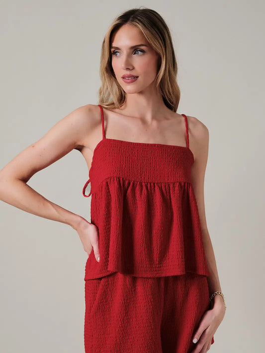 Red Hot Coastal Knit