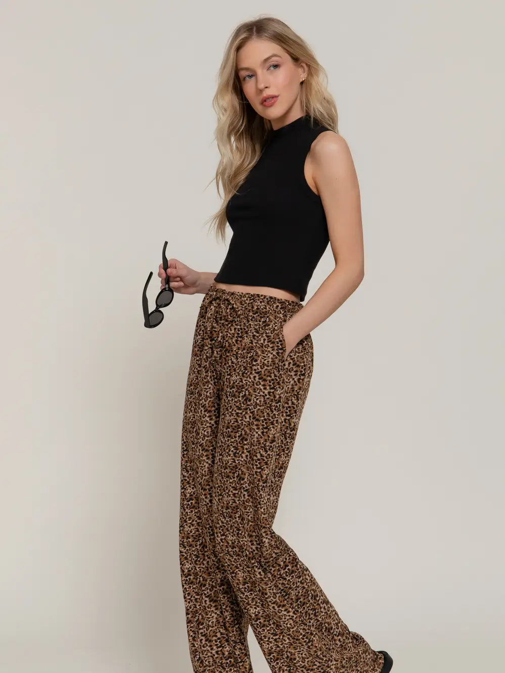 Khaki Animal Pants