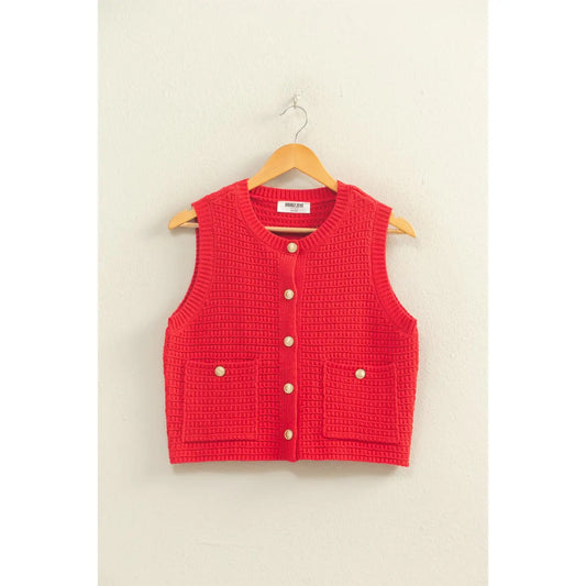 Lux Red Vest
