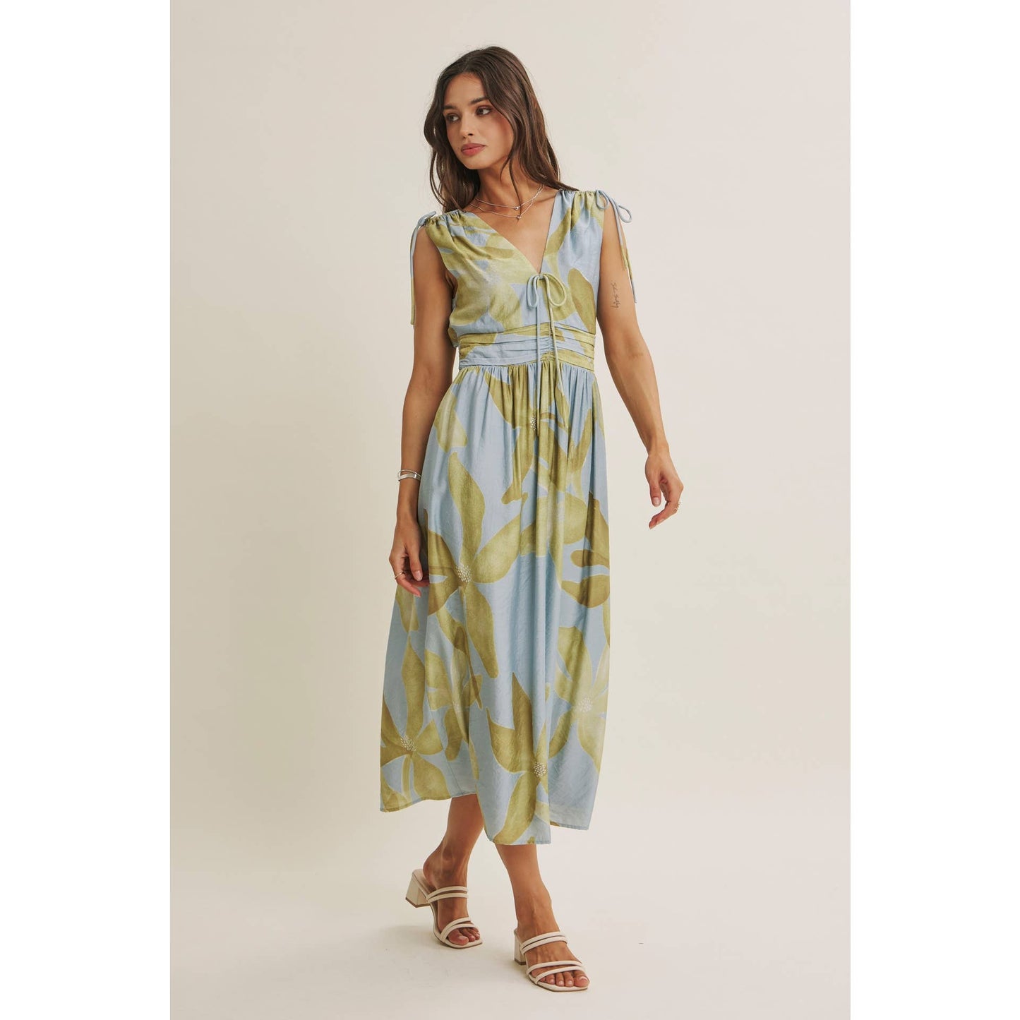 Sunset Oasis Midi Dress
