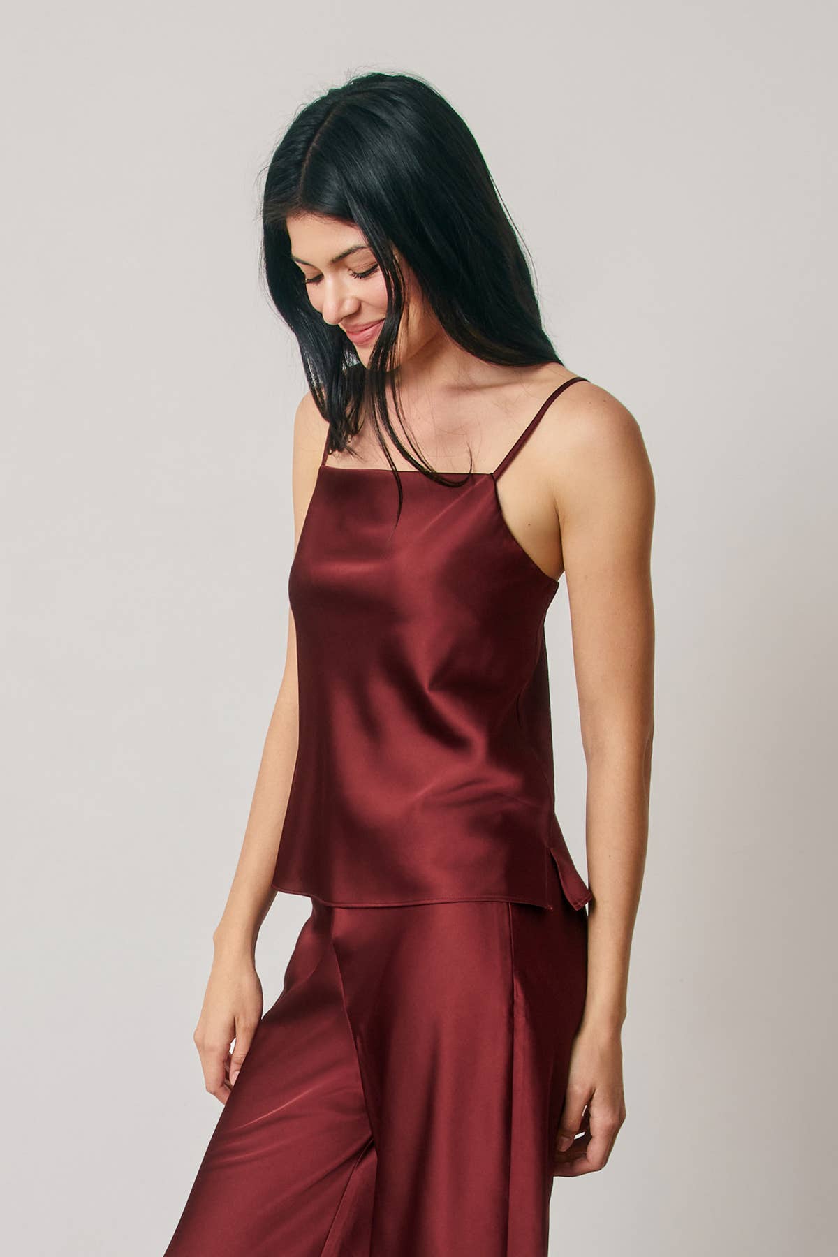 The Sienna Satin Cami