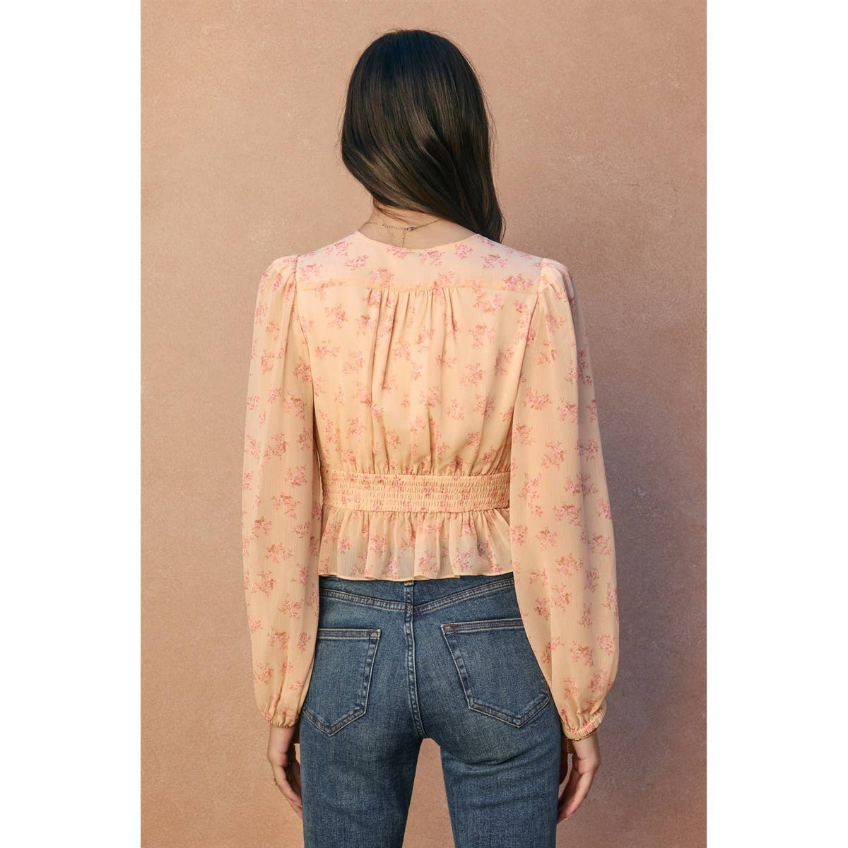 The Fleur Chiffon Blouse