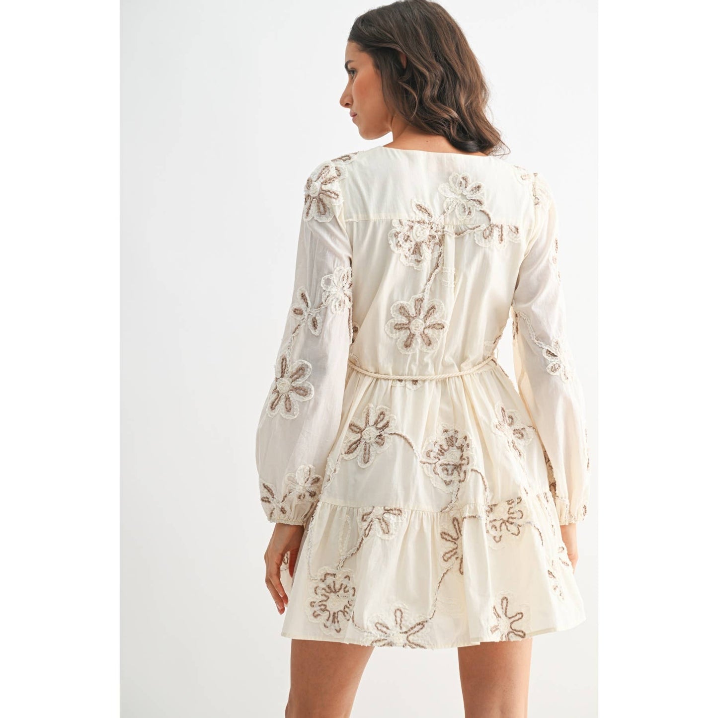 Embroidered Elegance Mini