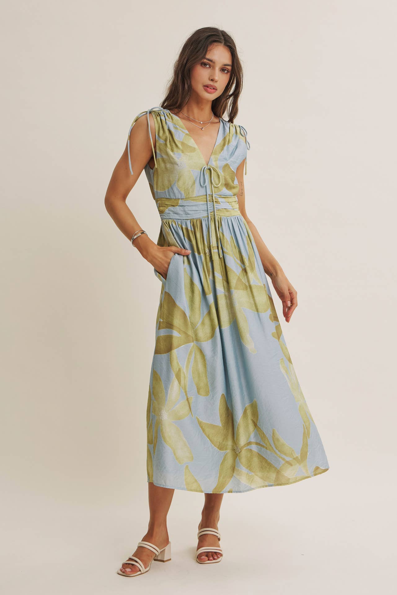 Sunset Oasis Midi Dress