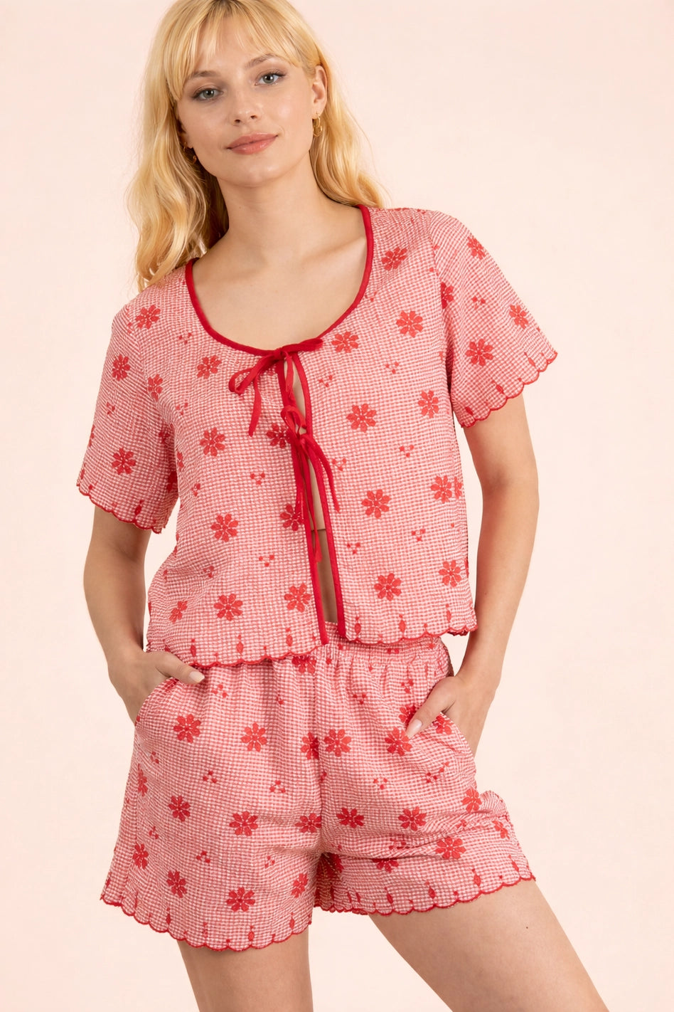 Bloom Babe Shorts Set