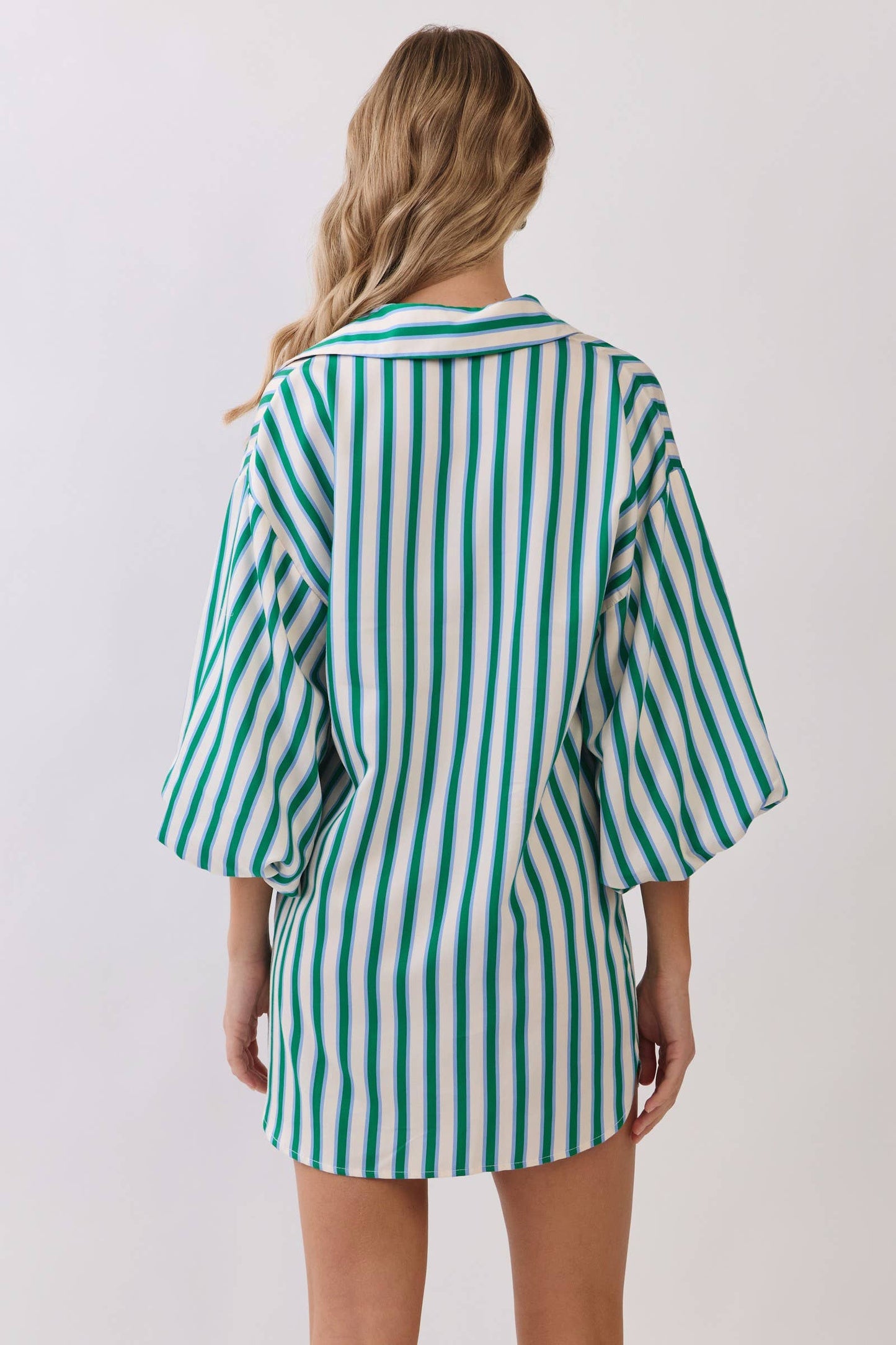 Green Balloon Dress