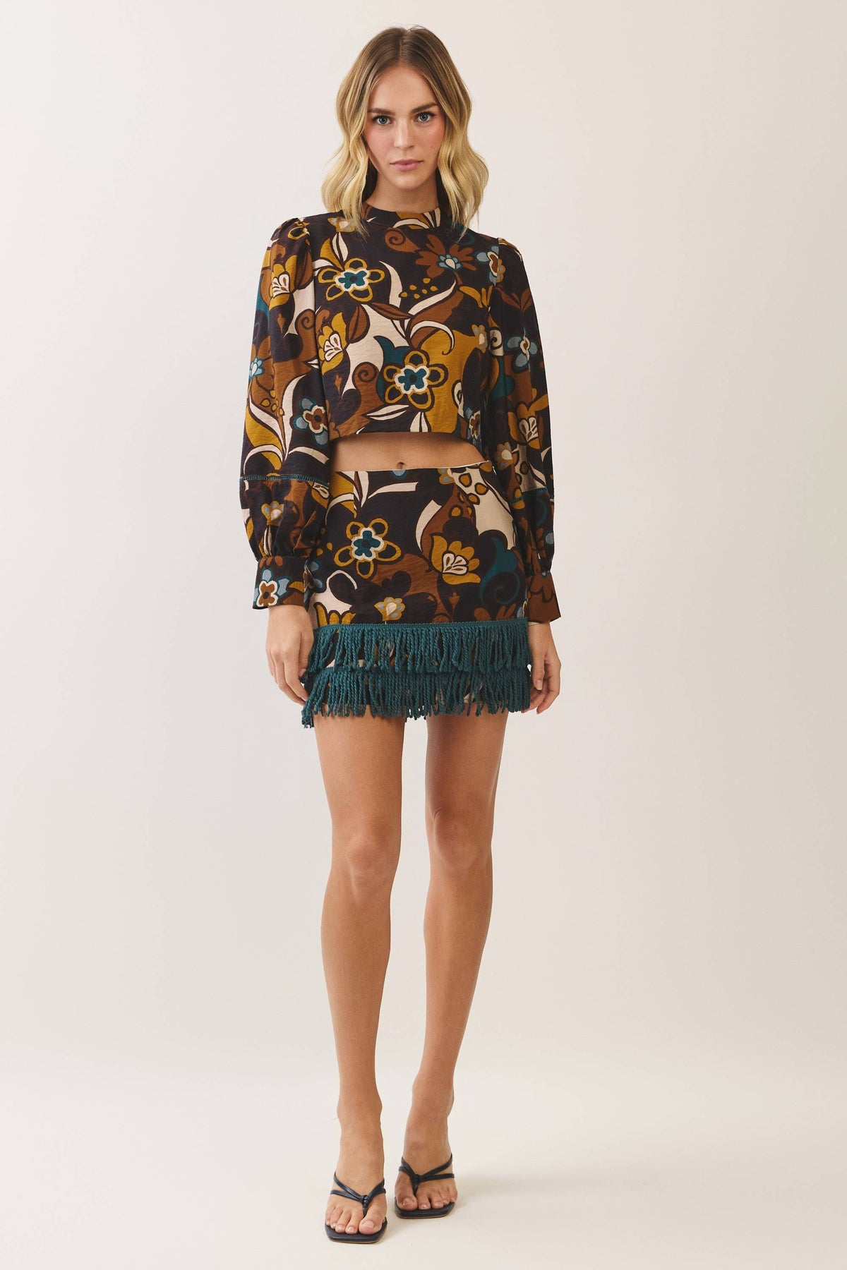 The Isla Fringe Skirt