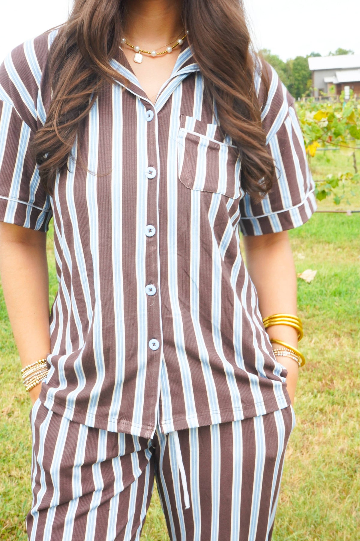 Chocolate Pajama Set