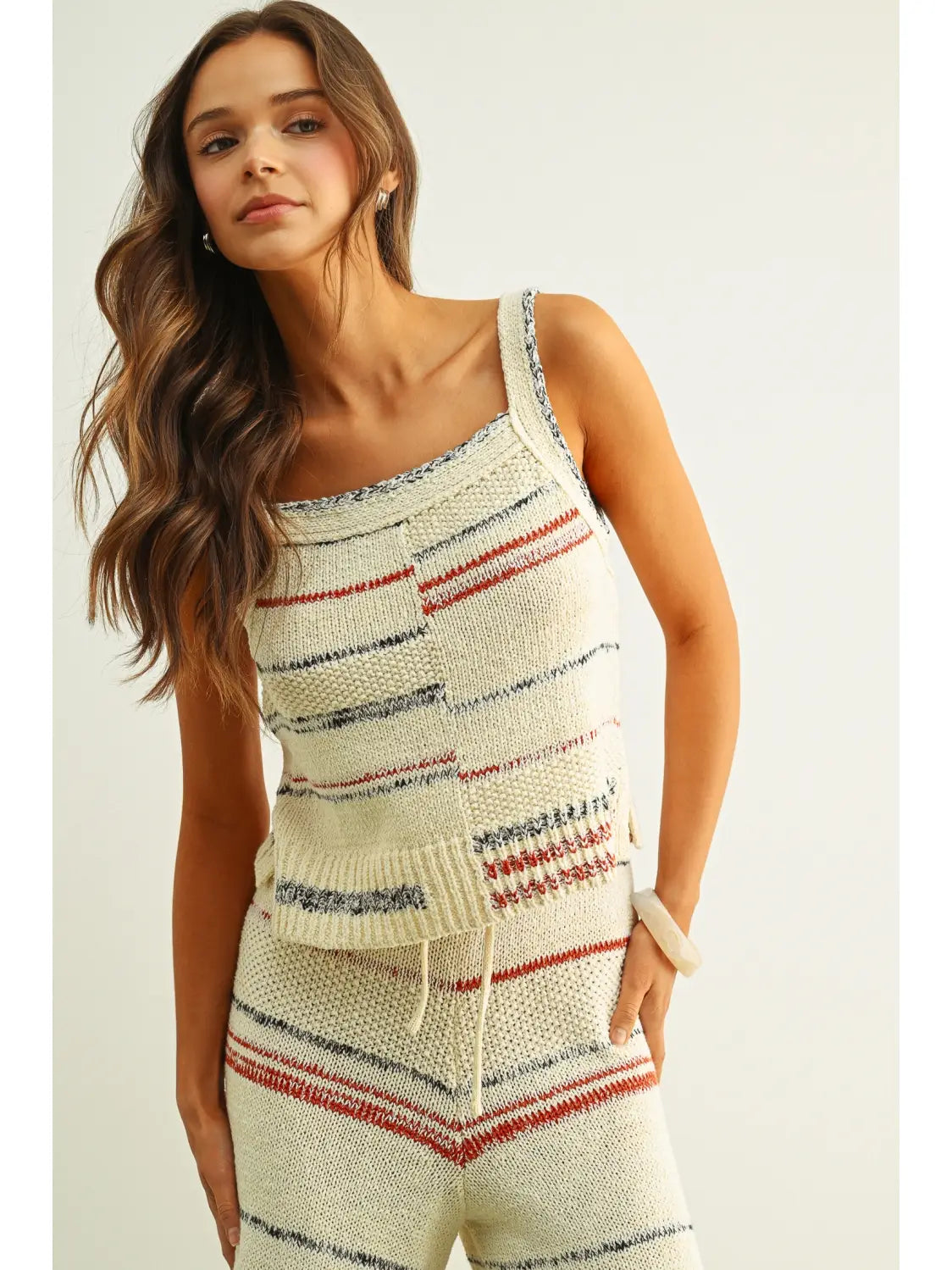 Bubblegum Stripe Tan