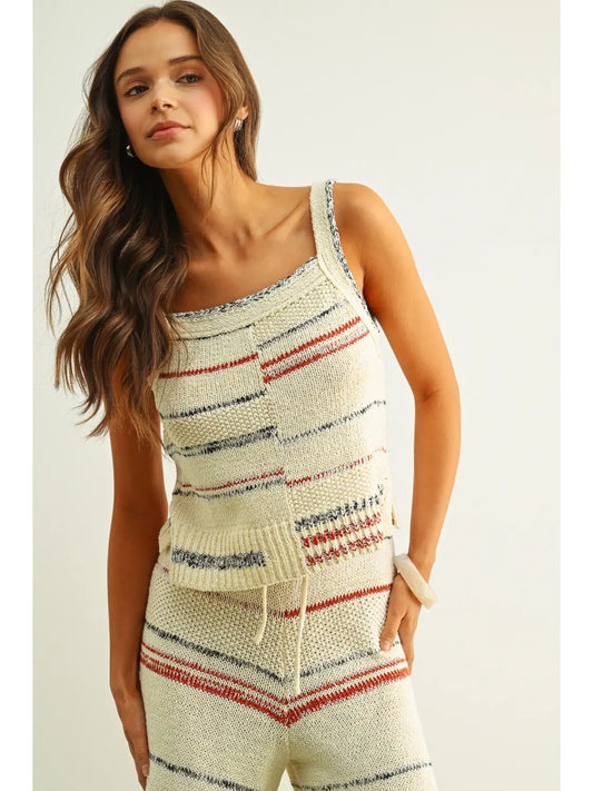 Bubblegum Stripe Tan