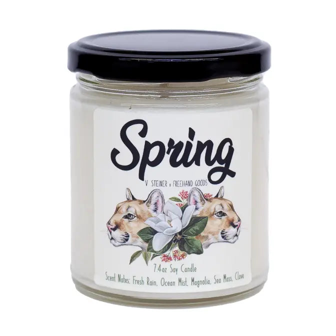 Spring Seasonal Soy Candle