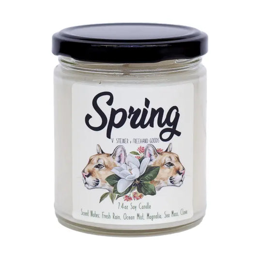 Spring Seasonal Soy Candle
