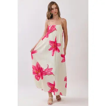 Cream Garden Dress