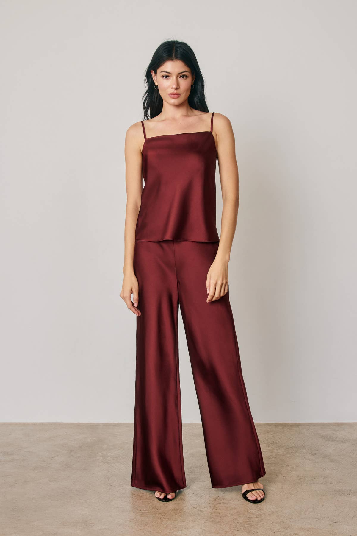 The Sienna Satin Cami