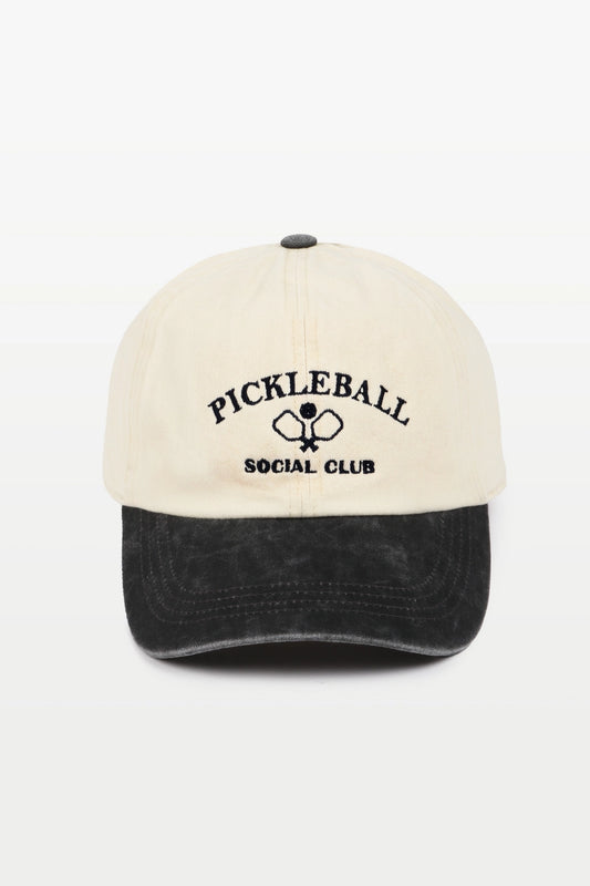 Pickleball Social Club Baseball Cap