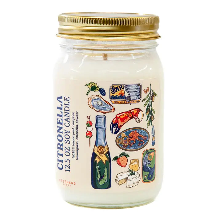 Citronella Soy Candle