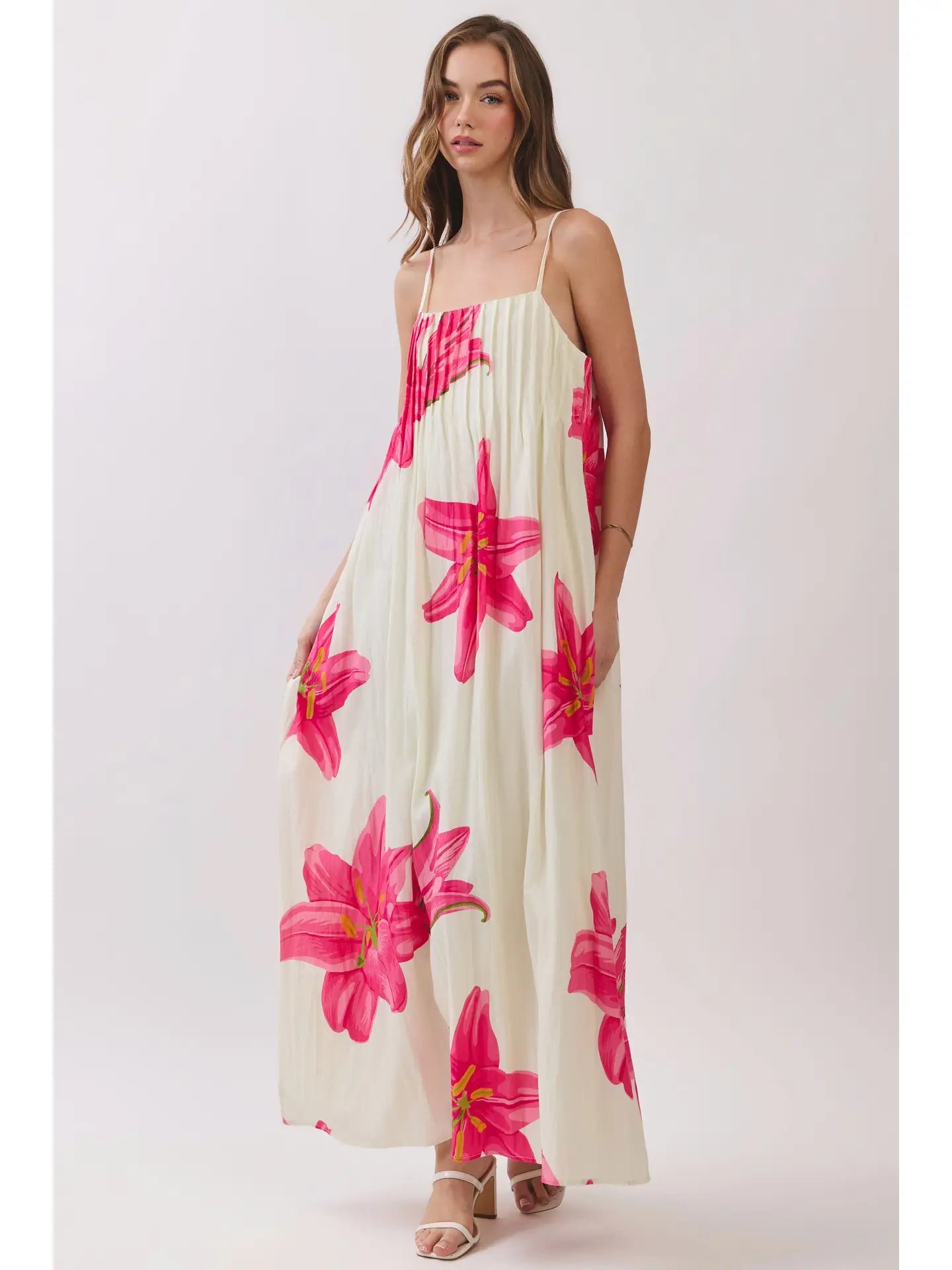 Cream Garden Dress