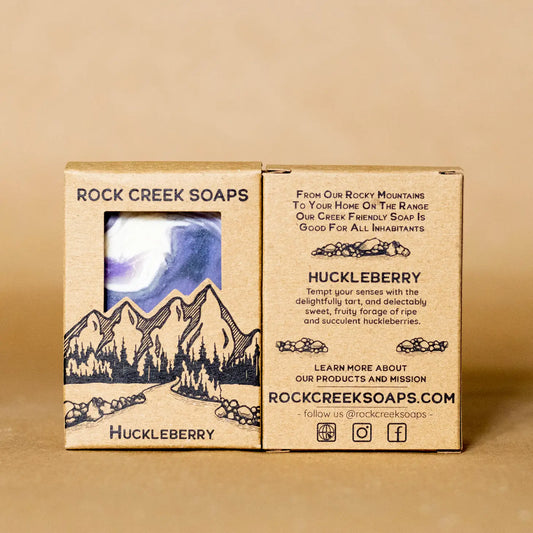 Huckleberry - Rocky Mountain Bar Soap