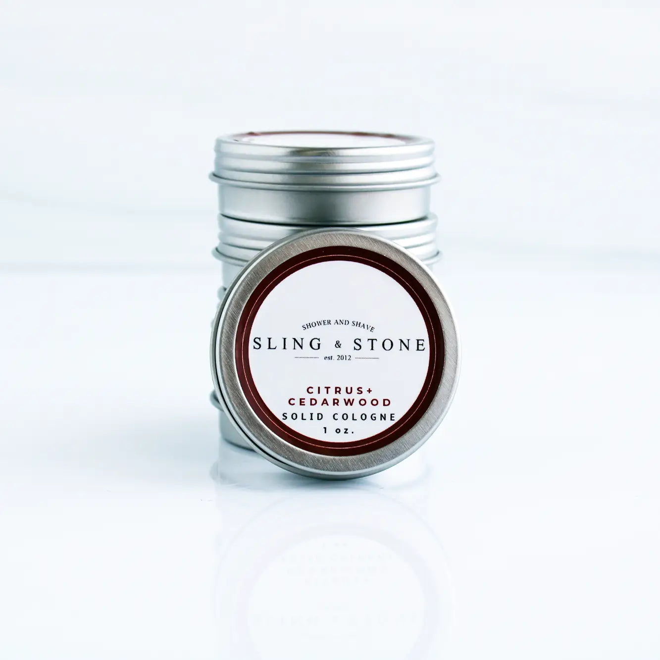 Solid Cologne Citrus + Cedarwood