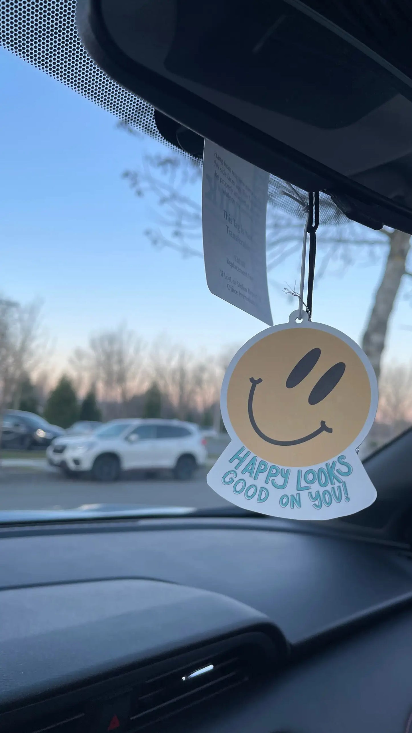 Happy Looks Good Car air freshener