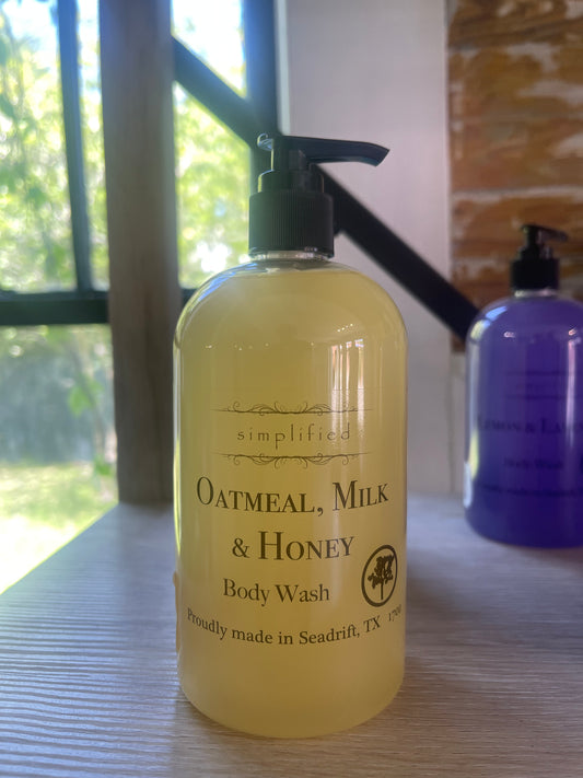 Oatmeal Milk & Honey Body Wash
